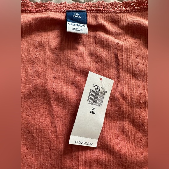 Old Navy NWT Scoopneck Ribbed Tee XL Tall - Picture 2 of 3